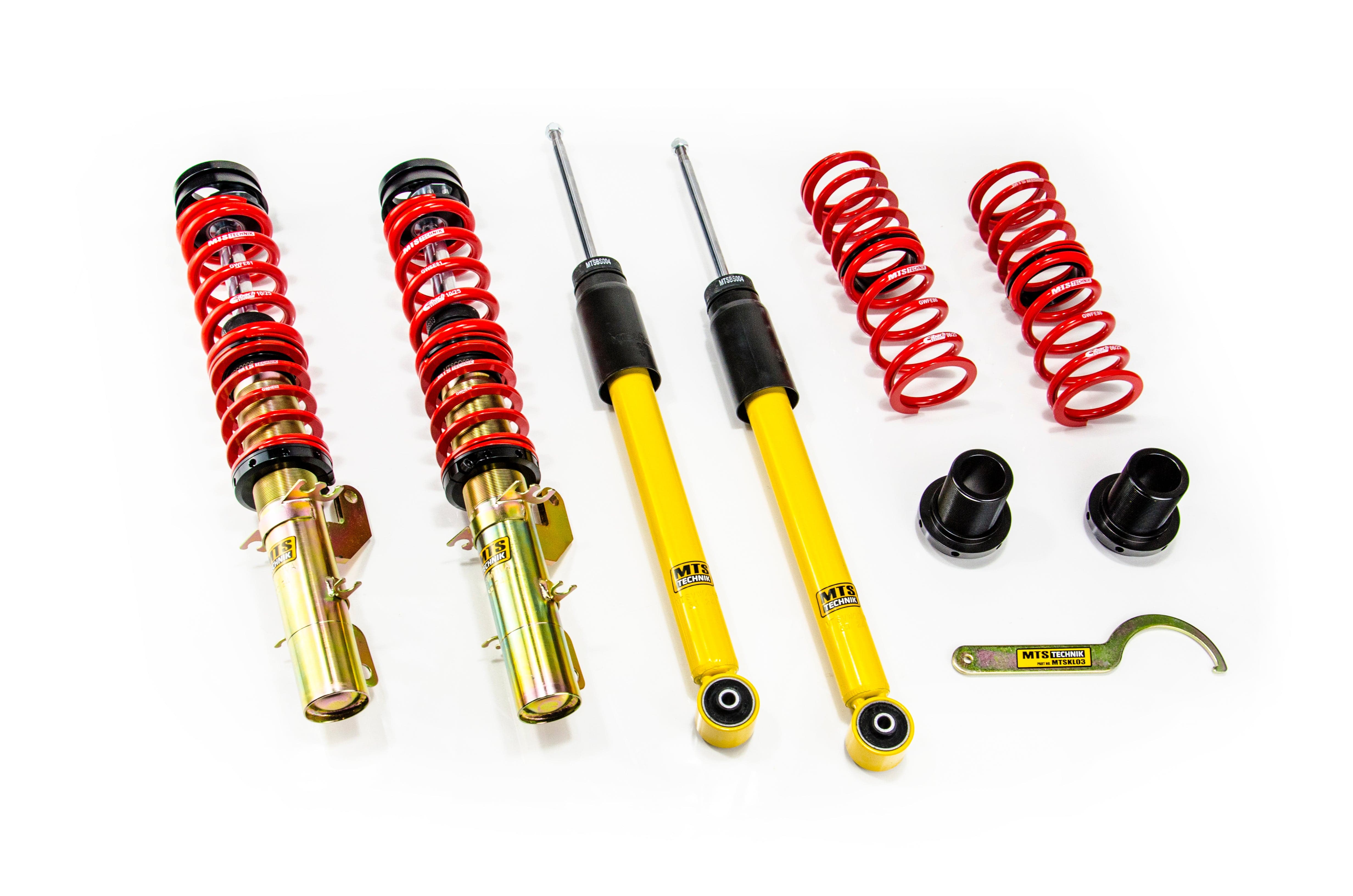 MTS Technik Stance Series Suspension Coilover Kit for 1998-1999 Volkswagen Beetle (1C) MTSGWVW87-S