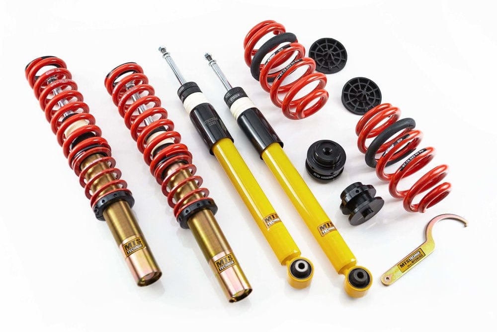 MTS Technik Street Series Suspension Coilover Kit (100 N/mm Front Main Spring Rate, 64-110 N/mm Rear Main Spring Rate) for 2017-2024 Audi RS5 (F5) MTSGWAU60