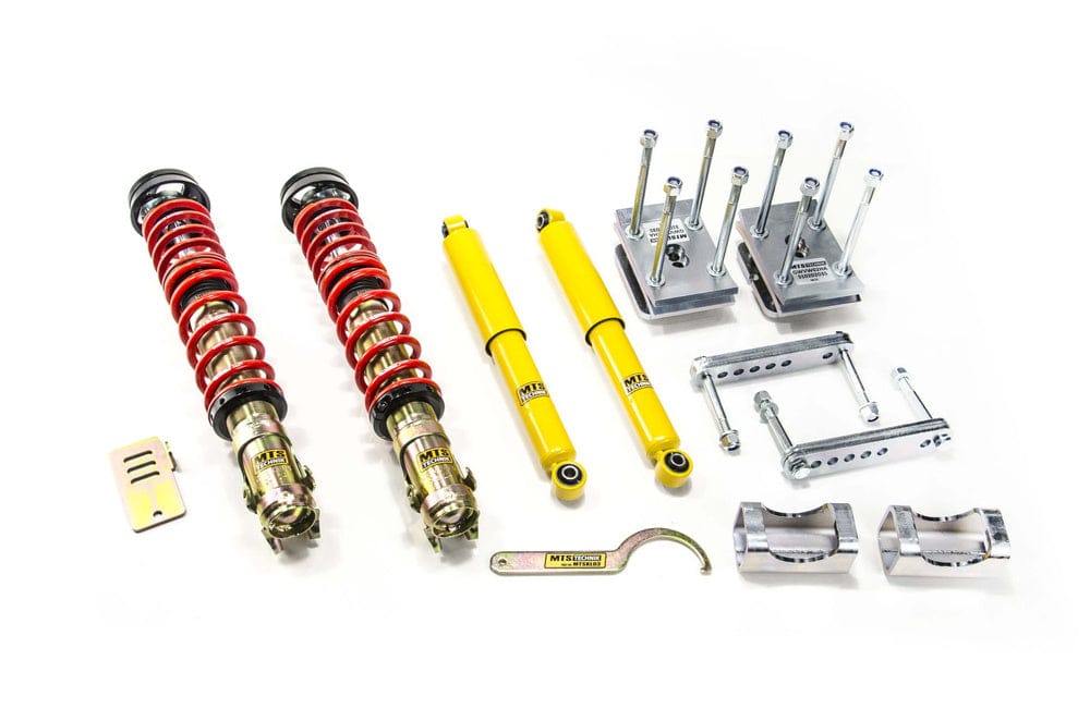 MTS Technik Street Series Suspension Coilover Kit (w/ Camber/Top Mount Front Axle) for 2013-2014 Volkswagen Beetle (A6) MTSGWVW105