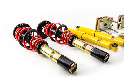 MTS Technik Street Series Coilover Kit - Gold Housing for 2016-2020 Volkswagen Caddy (2K) MTSGWVW98