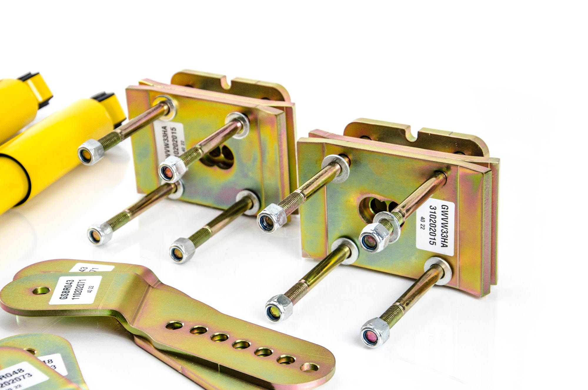 MTS Technik Street Series Coilover Kit - Gold Housing for 2016-2020 Volkswagen Caddy (2K) MTSGWVW98