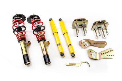 MTS Technik Street Series Suspension Coilover Kit (Gold Housing) for 2016-2020 Volkswagen Caddy (2K) MTSGWVW98