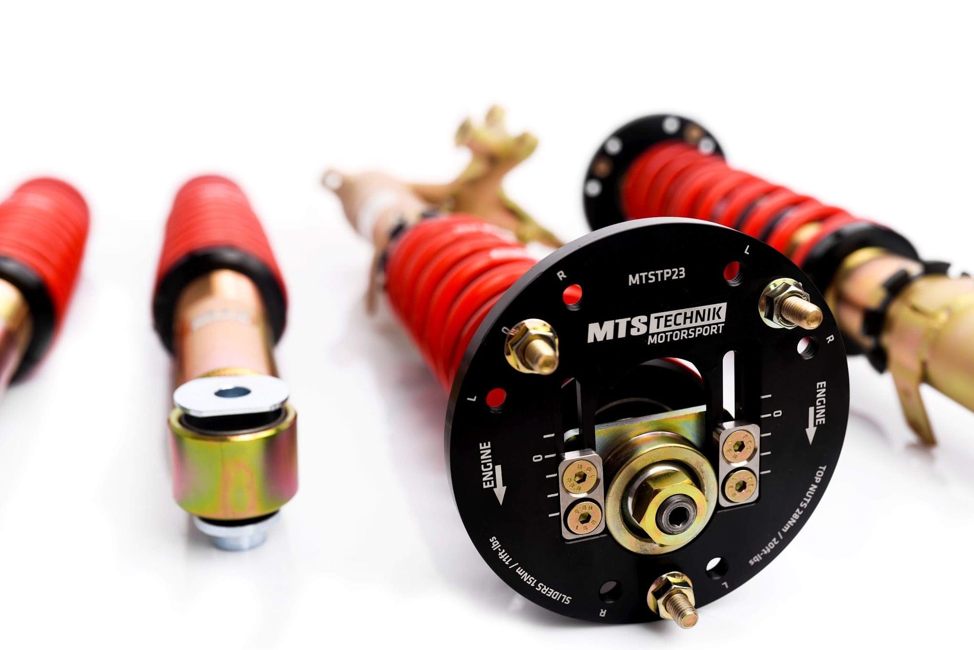 MTS Technik Street Series Coilover Kit - Gold Housing, Later for 1978-1987 BMW 735i (E23) MTSGWBM87