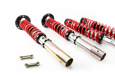 MTS Technik Street Series Coilover Kit - Inox Housing, 78mm Rear Top for 1978-1987 BMW 735i (E23) XMTSGWBM29