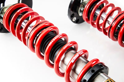 MTS Technik Street Series Coilover Kit - Inox Housing, 78mm Rear Top for 1978-1987 BMW 735i (E23) XMTSGWBM29