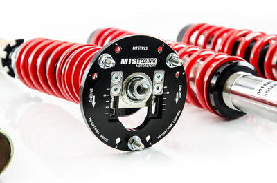 MTS Technik Street Series Coilover Kit - Inox Housing, 78mm Rear Top for 1978-1987 BMW 735i (E23) XMTSGWBM29