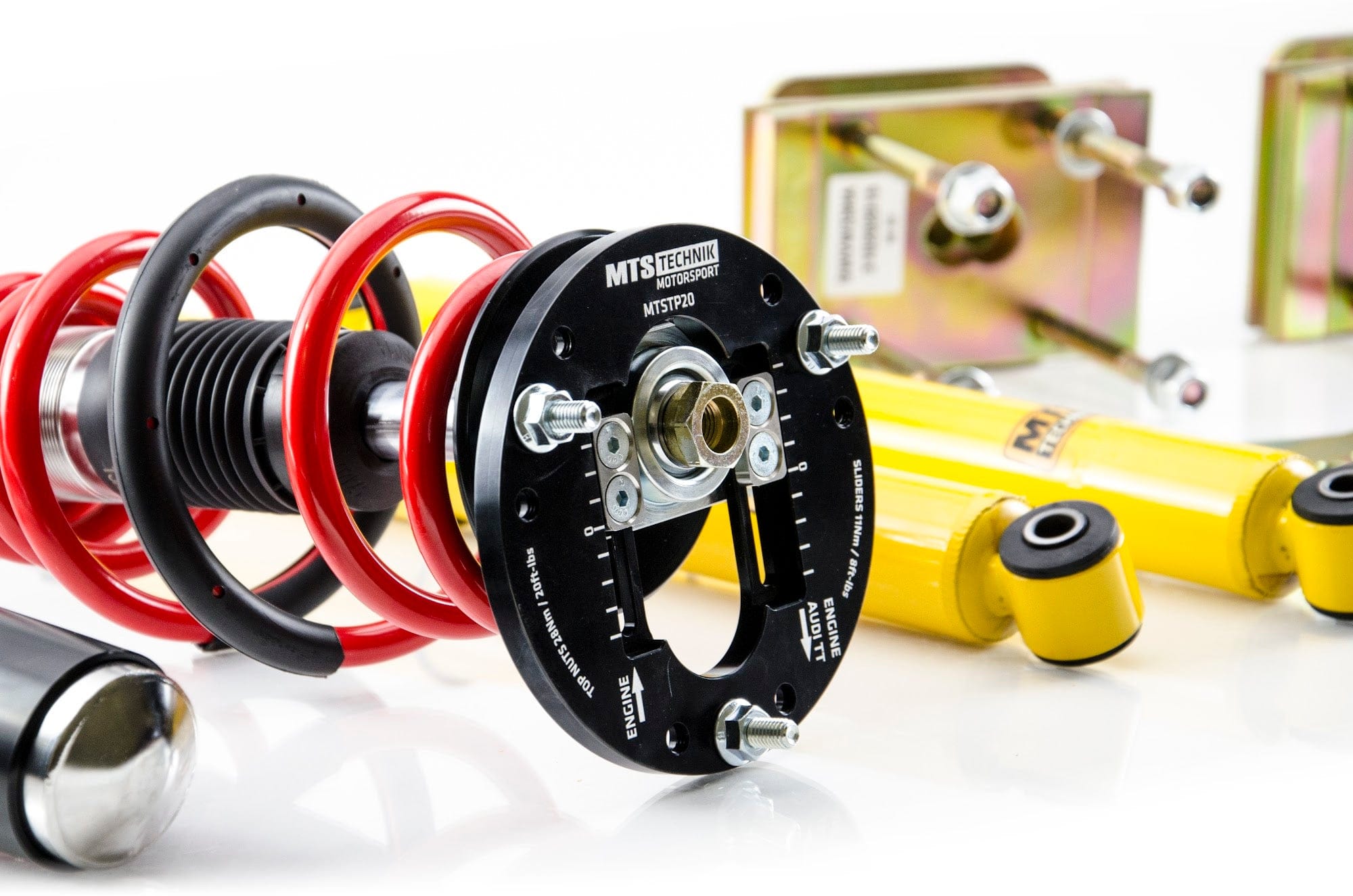 MTS Technik Street Series Coilover Kit - Inox Housing for 2016-2020 Volkswagen Caddy (2K) XMTSGWVW98