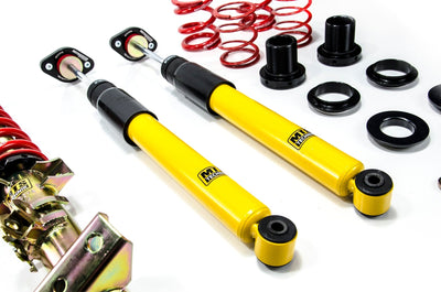 MTS Technik Street Series Coilover Kit - With Front and Rear Top Mount, Gold Housing for 1992-1999 BMW 328is (E36) MTSGWBM98