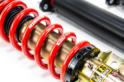 MTS Technik Street Series Coilover Kit - With Front and Rear Top Mount, Gold Housing for 1995-2002 BMW 318ti (E36) MTSGWBM99