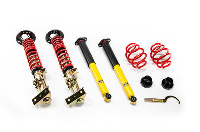 MTS Technik Street Series Suspension Coilover Kit (w/ Front and Rear Top Mount, Gold Housing) for 1995-2002 BMW 318ti (E36) MTSGWBM99