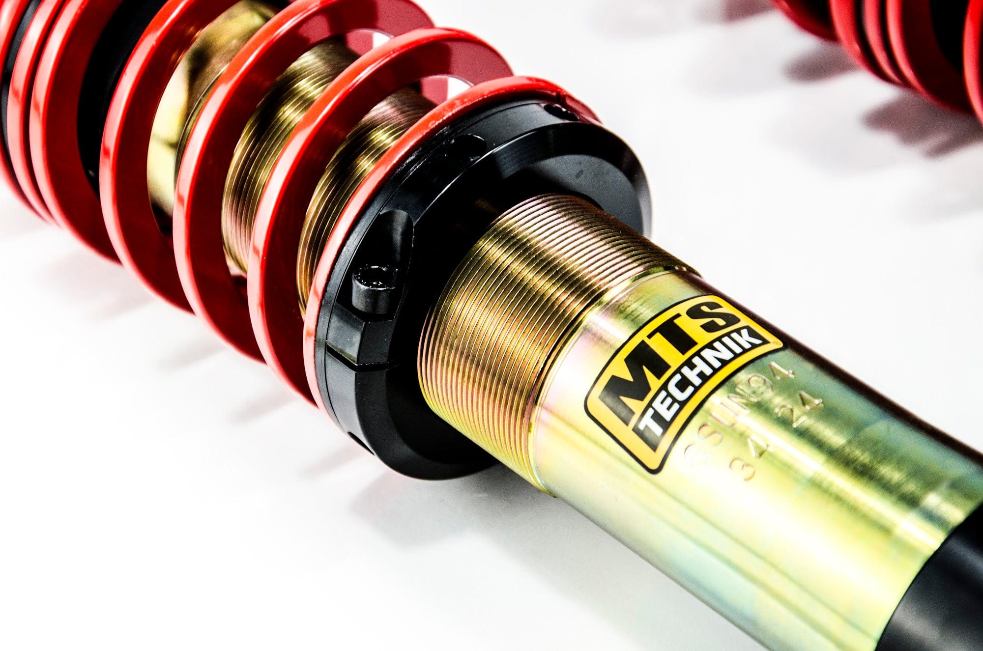 MTS Technik Street Series Coilover Kit - With Front Axle Top Mount, Gold Housing for 2001-2003 BMW 530i (E39) MTSGWBM101
