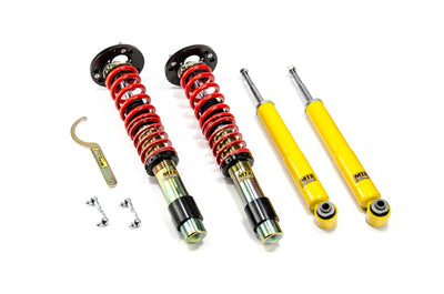 MTS Technik Street Series Suspension Coilover Kit (w/ Front Top Mount and Nivo , Gold Housing) for 2001-2003 BMW 528i Wagon (E39) MTSGWBM108