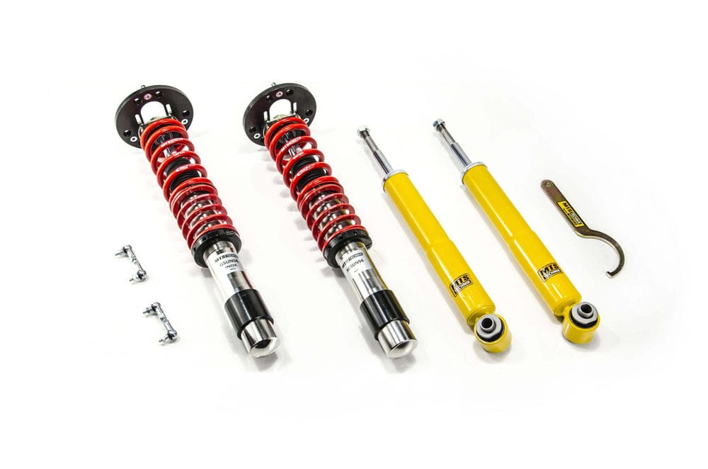 MTS Technik Street Series Suspension Coilover Kit (w/ Front Top Mount and Nivo, Inox Housing) for 2001-2003 BMW 528i Wagon (E39) XMTSGWBM108