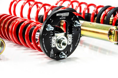 MTS Technik Street Series Coilover Kit - With Front Top Mount, Gold Housing for 2001-2003 BMW 528i Sedan (E39) MTSGWBM101