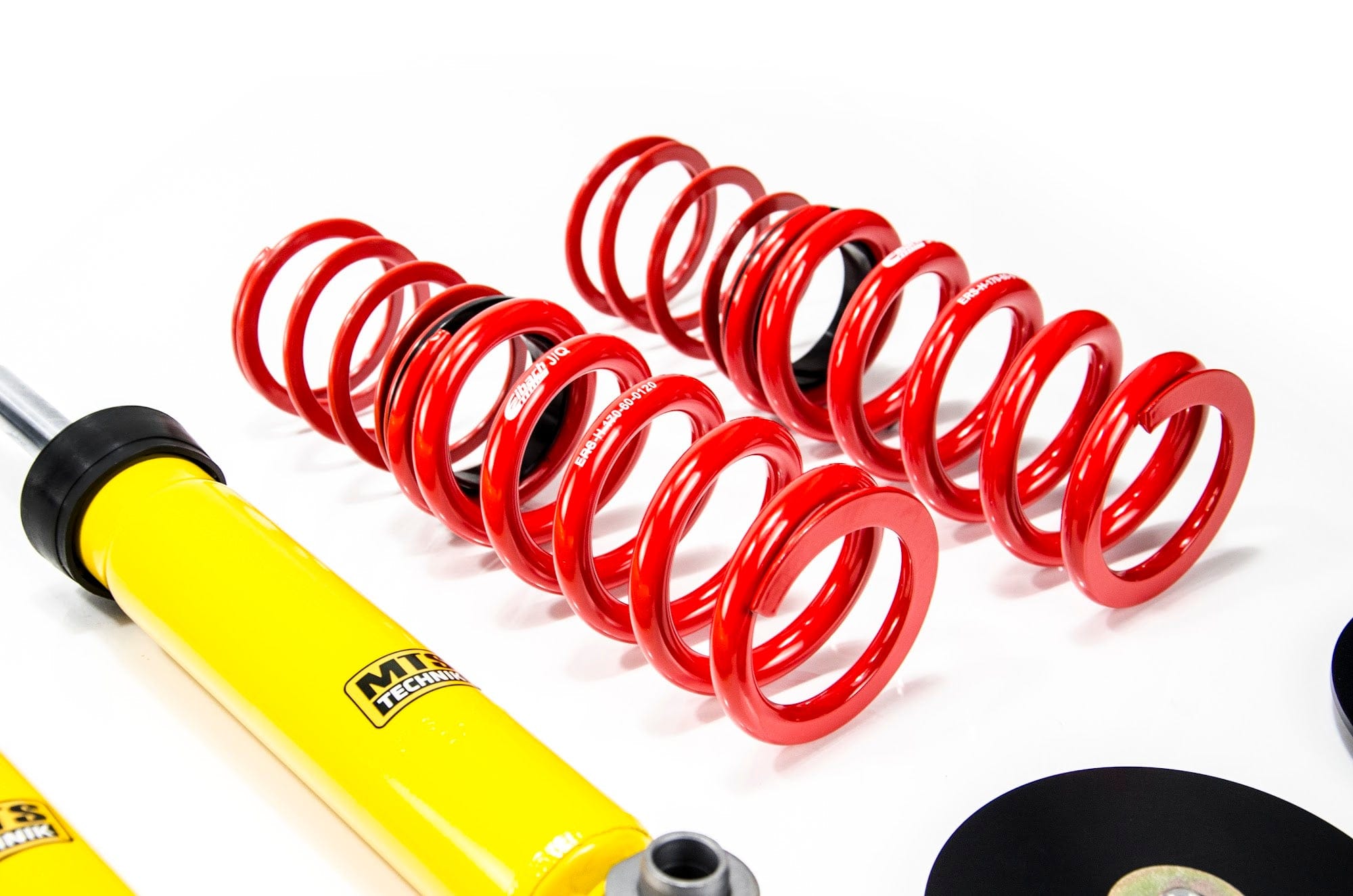 MTS Technik Street Series Coilover Kit - With Front Top Mount, Gold Housing, With and Without Nivo for 2010 BMW 535i (E61) MTSGWBM112