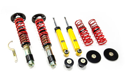 MTS Technik Street Series Suspension Coilover Kit (w/ Front Top Mount, Gold Housing, w/ and w/o Nivo) for 2010 BMW 535i (E61) MTSGWBM112
