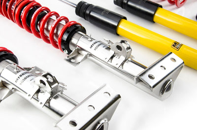 MTS Technik Street Series Coilover Kit - With Front Top Mount, Without Rear Top Mount, Inox Housing for 1992-1999 BMW M3 (E36) XMTSGWBM116
