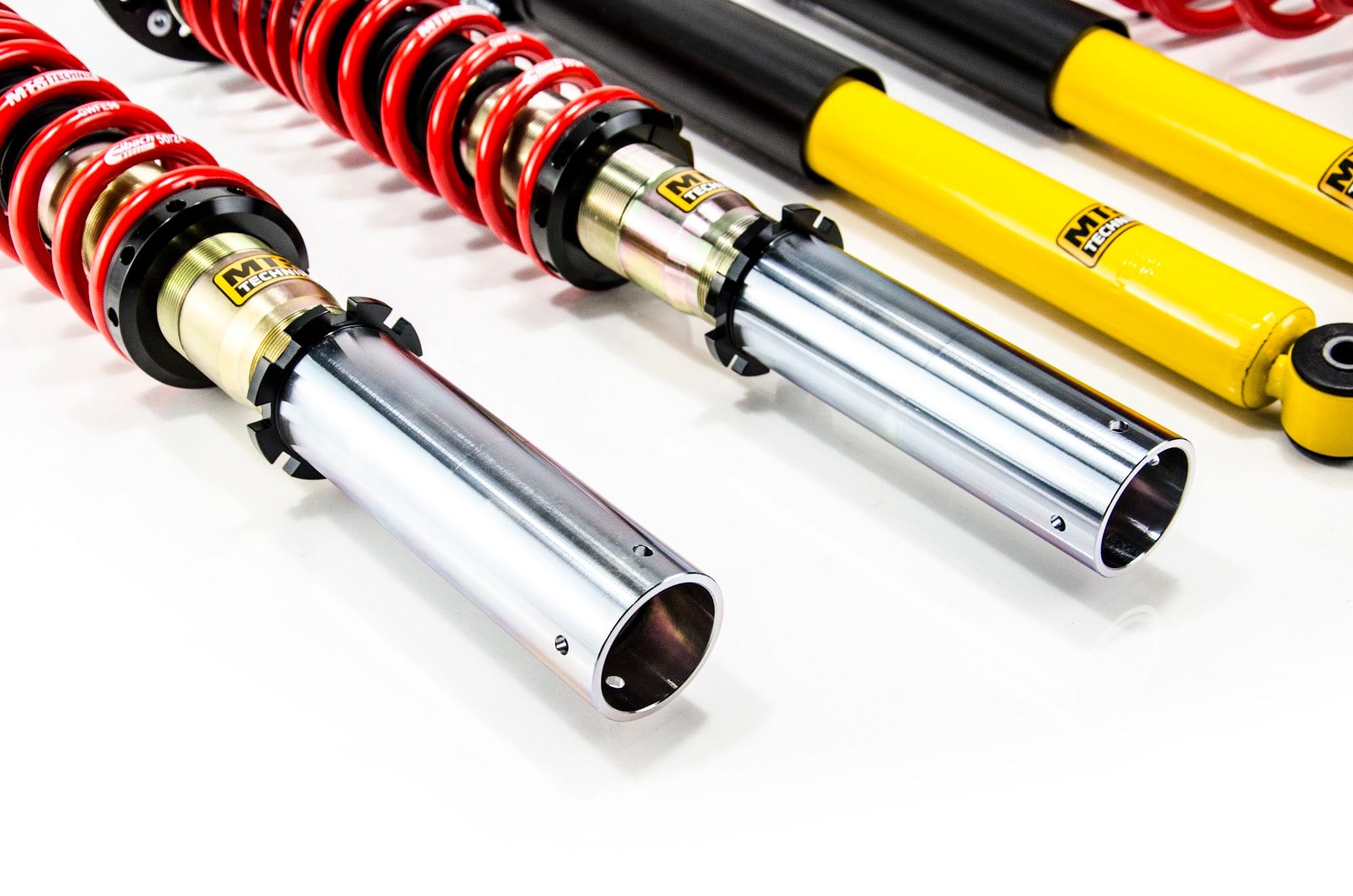 MTS Technik Street Series Coilover Kit - With Rear Top Mount, Gold Housing< 45mm Strut for 1985-1993 BMW 318i (E30) MTSGWBM105