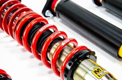 MTS Technik Street Series Coilover Kit - With Rear Top Mount, Gold Housing< 45mm Strut for 1985-1993 BMW 318i (E30) MTSGWBM105