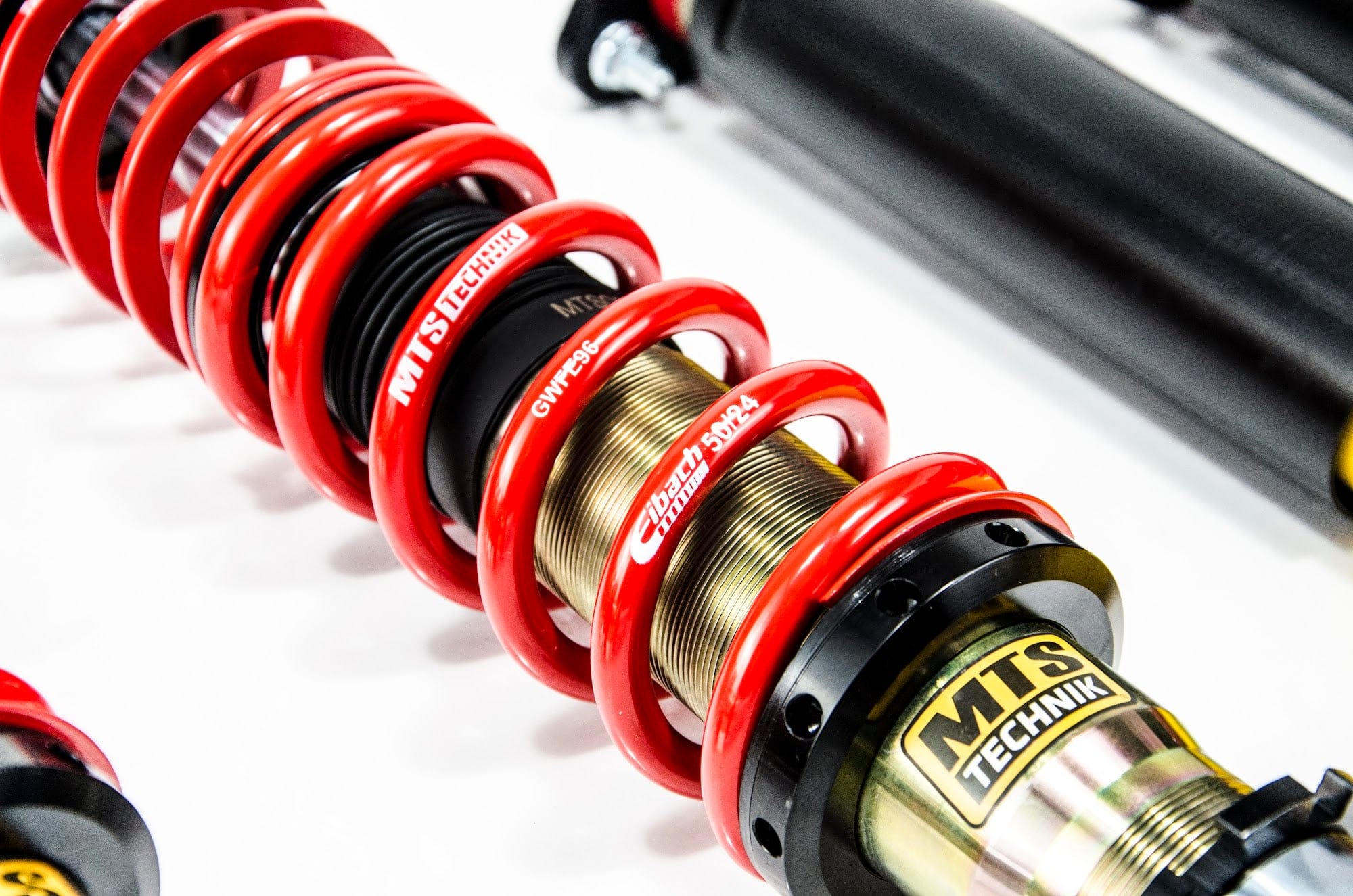 MTS Technik Street Series Coilover Kit - With Rear Top Mount, Gold Housing< 51mm Strut for 1985-1993 BMW 318i (E30) MTSGWBM102