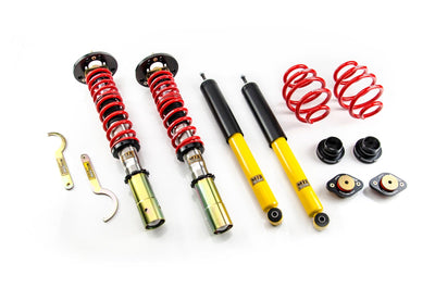 MTS Technik Street Series Suspension Coilover Kit (w/ Rear Top Mount, Inox Housing, 45mm Strut) for 1985-1993 BMW 318i (E30) XMTSGWBM105