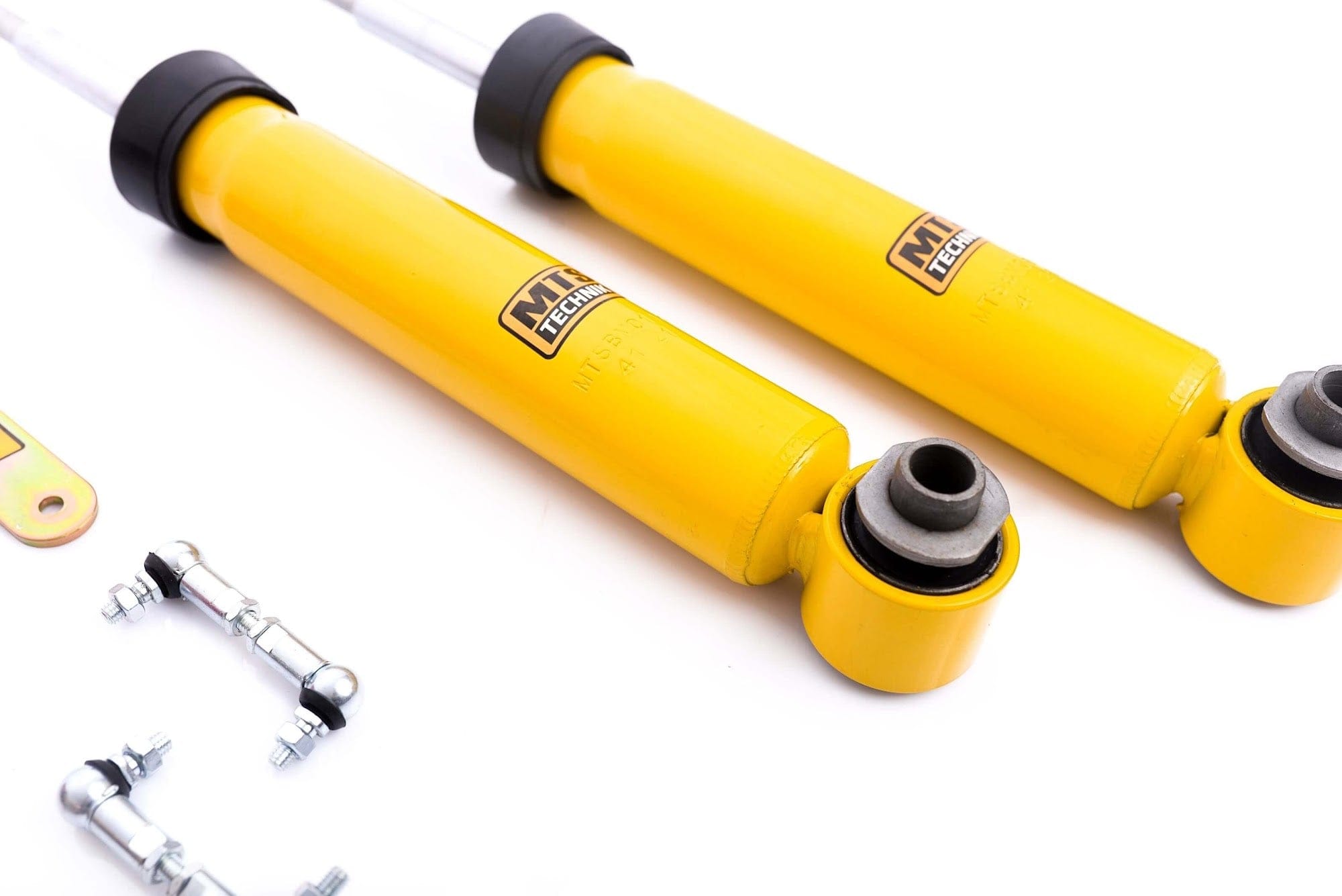 MTS Technik Street Series Coilover Kit - Without Front Top Mount, Gold Housing, With Nivo for 2010 BMW 535i (E61) MTSGWBM37