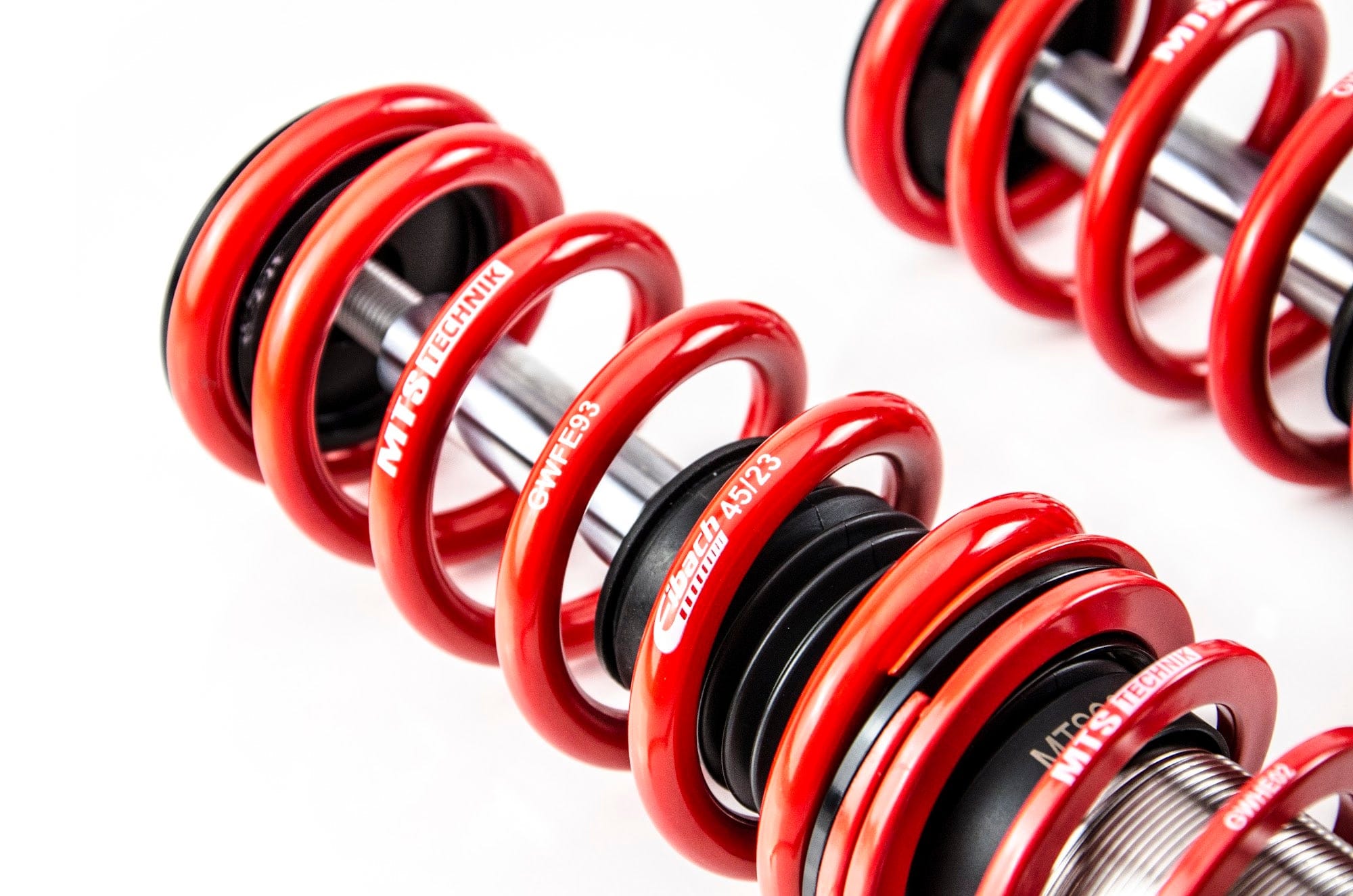 MTS Technik Street Series Coilover Kit - Without Front Top Mount, Inox Housing, With and Without Nivo for 2010 BMW 535i (E61) XMTSGWBM38