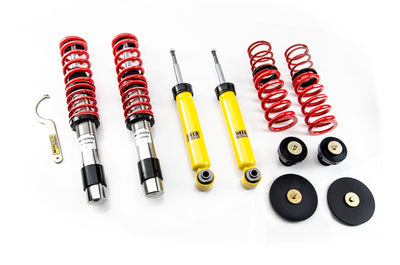 MTS Technik Street Series Suspension Coilover Kit (w/o Front Top Mount, Inox Housing, w/ and w/o Nivo) for 2010 BMW 535i (E61) XMTSGWBM38