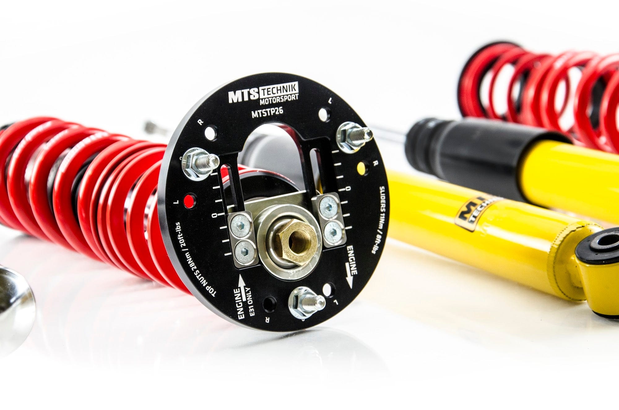 MTS Technik Street Series Coilover Kit - Without Rear Axle Top Mount for 2001-2005 BMW 330i (E46) XMTSGWBM118