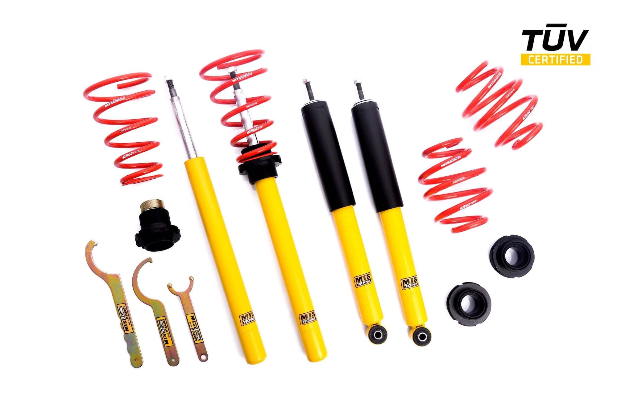 MTS Technik Street Series Suspension Coilover Kit (51mm Front Strut, Front Axle Lowering 30-65 mm) for 1982-1993 BMW 3 Series Kombi (E30) MTSGWBM10