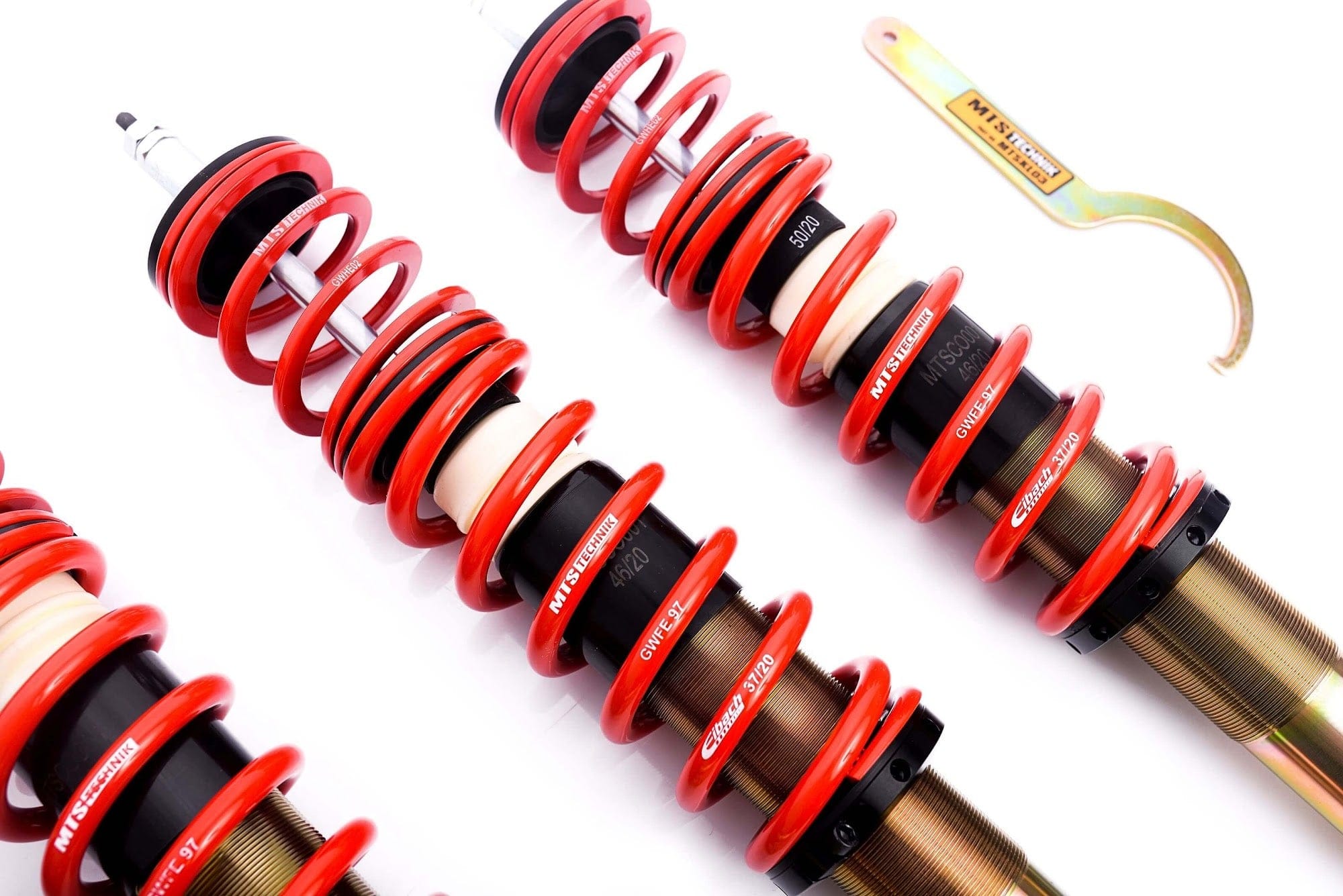 MTS Technik Street Series Coilovers for 1991-1998 Volkswagen Vento Syncro (1H2) MTSGWVW44
