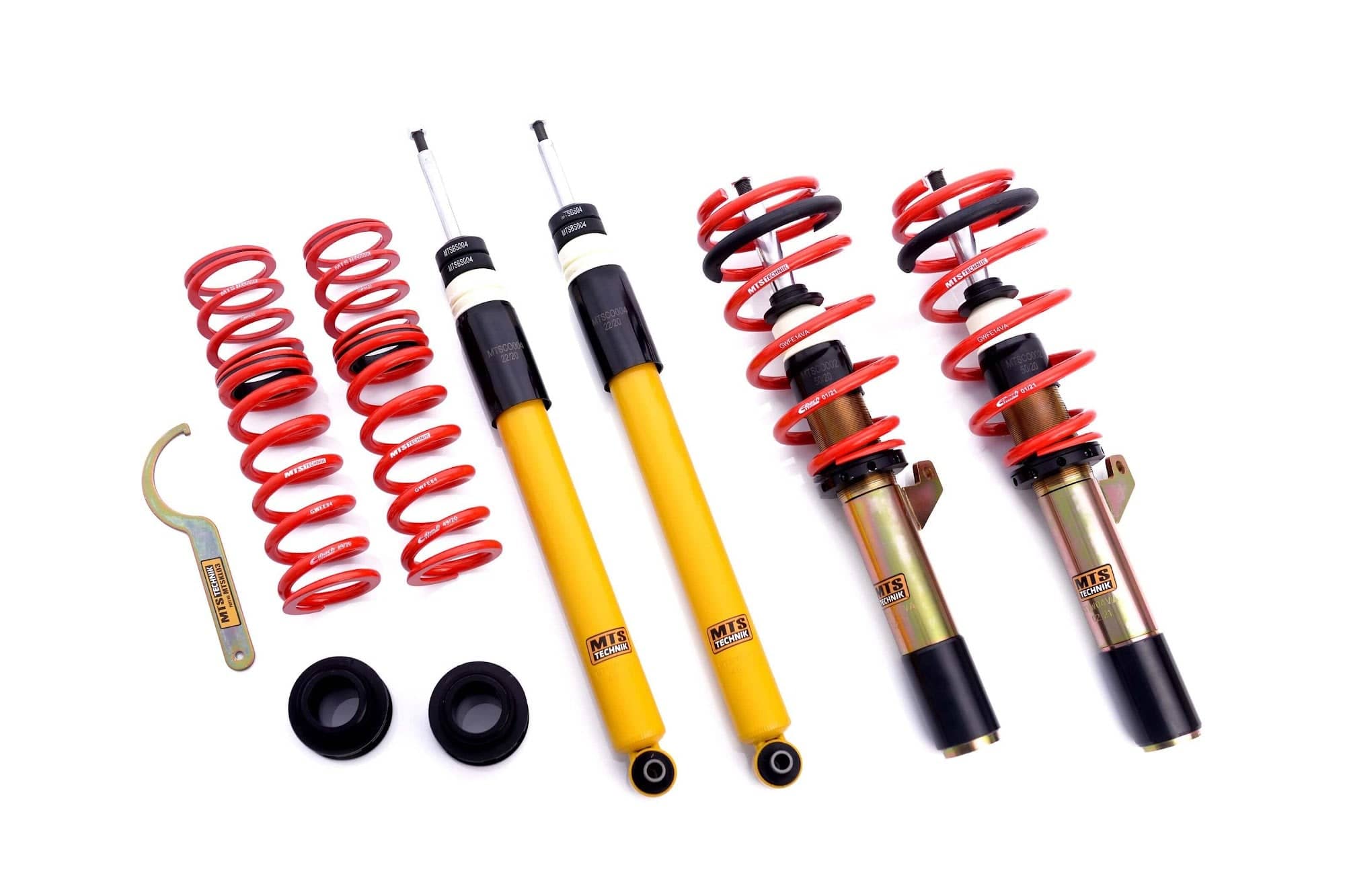 MTS Technik Street Series Suspension Coilover Kit (Front Axle Max Load 1030 kg) for 2014-2022 Volkswagen Passat Sedan (3G5) MTSGWVW55