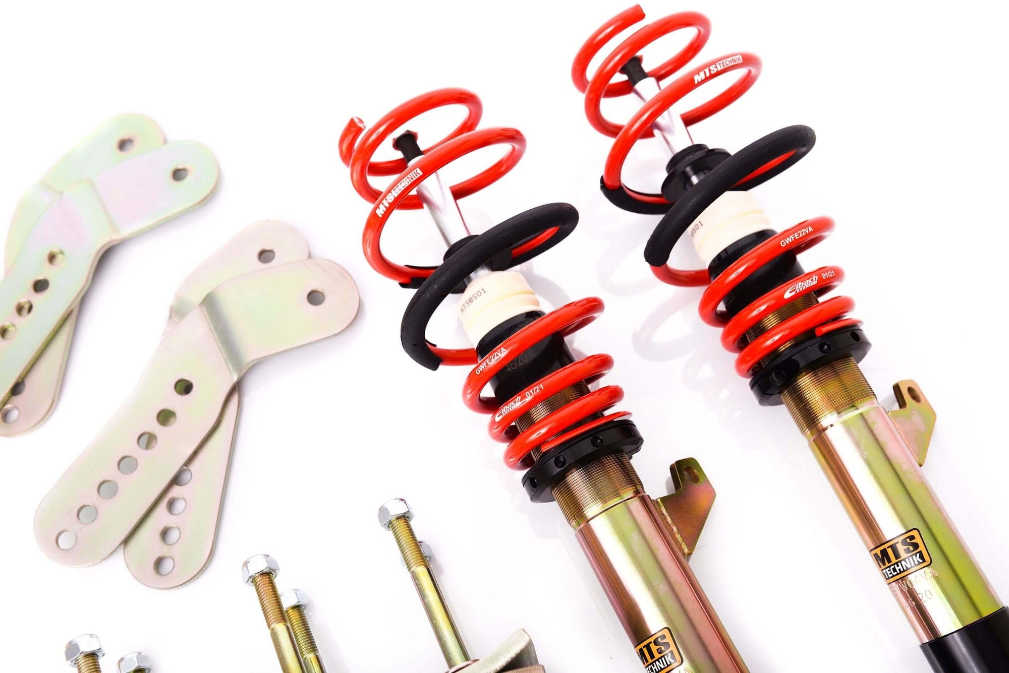 MTS Technik Street Series Coilovers - Front Axle Max Load 1076-1235 kg for 2015-2022 Volkswagen Caddy (SA) MTSGWVW34