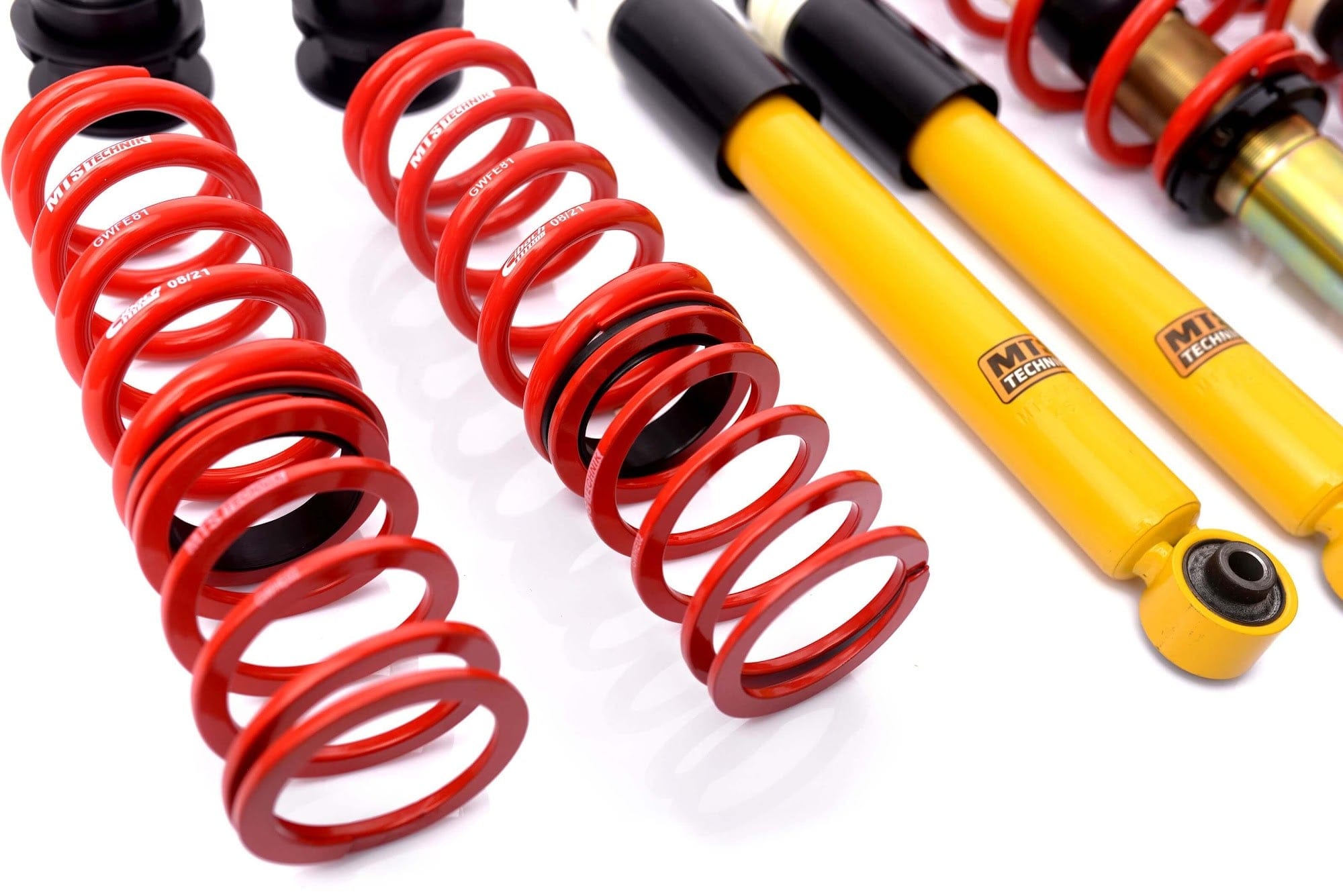 MTS Technik Street Series Coilovers - Front Axle Max Load 1080 kg, Torsion Beam for 2012-2020 Audi A3 (8V1) MTSGWVW50