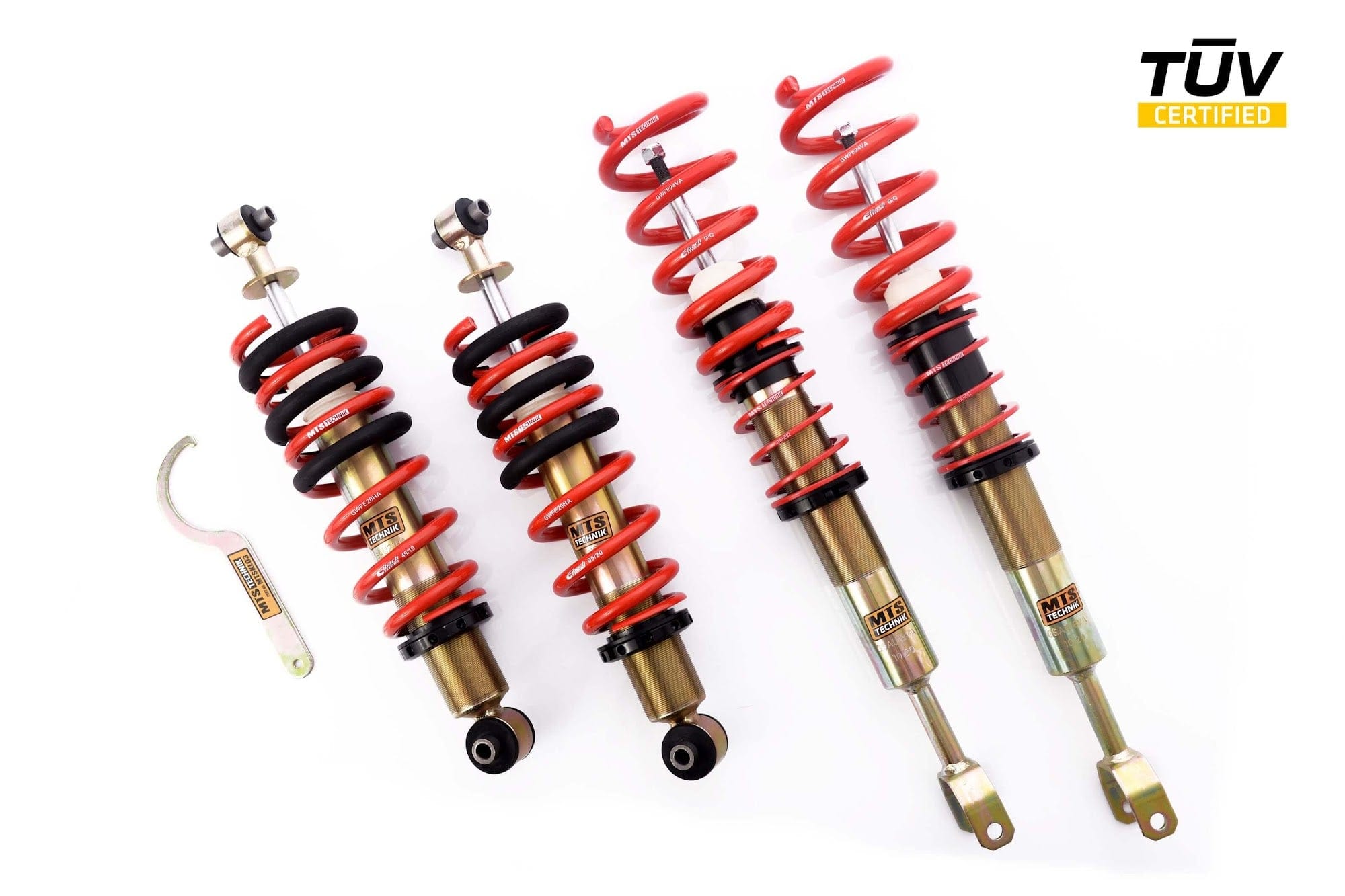 MTS Technik Street Series Suspension Coilover Kit (Front Axle Max Load 1081-1150 kg) for 1994-2001 Audi A4 Quattro Kombi (8D5) MTSGWAU41