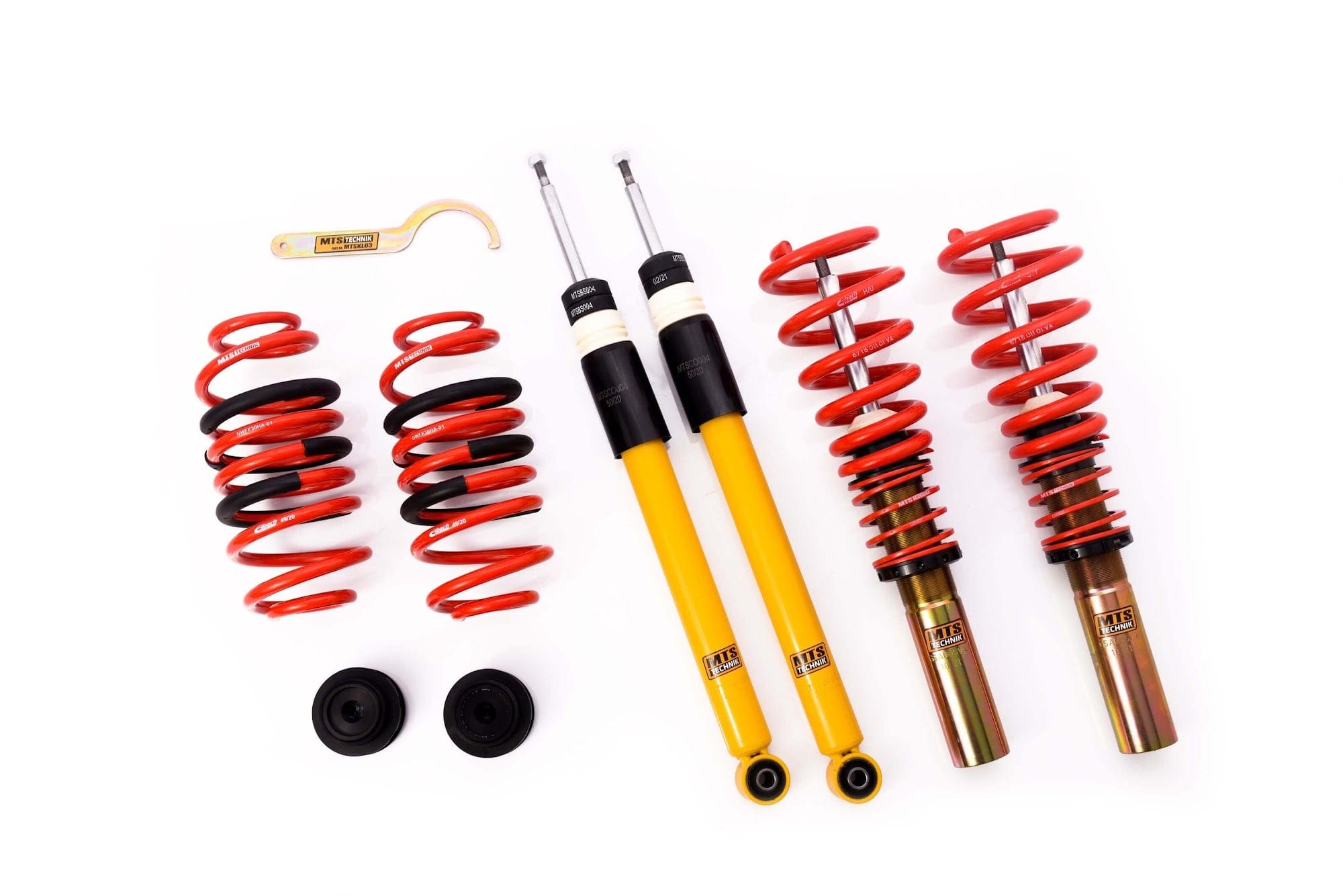 MTS Technik Street Series Suspension Coilover Kit (Front Axle Max Load 1081-1245 kg) for 2011-2018 Audi A6 Quattro Kombi (4G5) MTSGWAU24