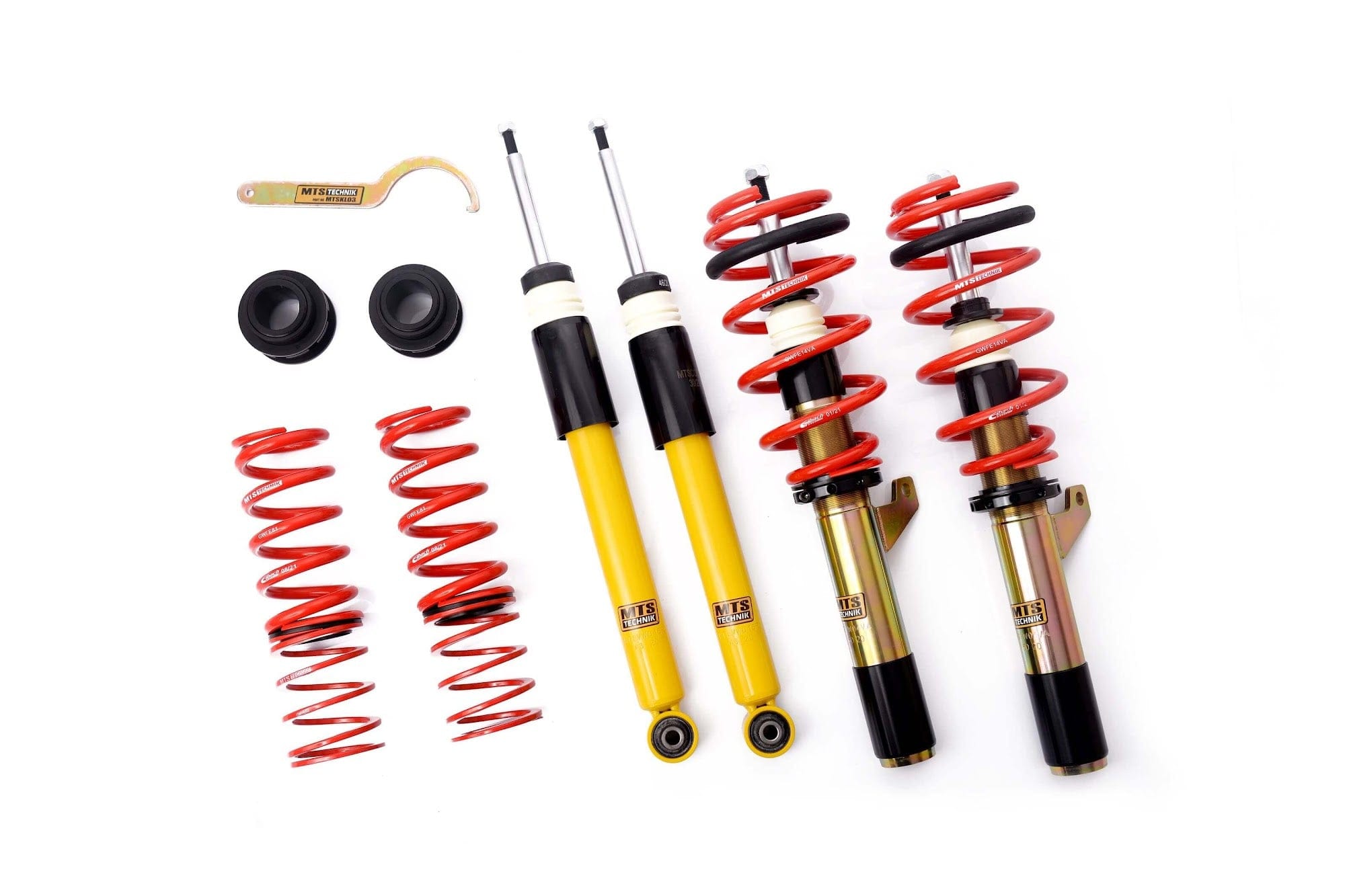 MTS Technik Street Series Suspension Coilover Kit (Torsion Beam) for 2012-2022 Audi A3 Cabriolet (8V7) MTSGWVW50