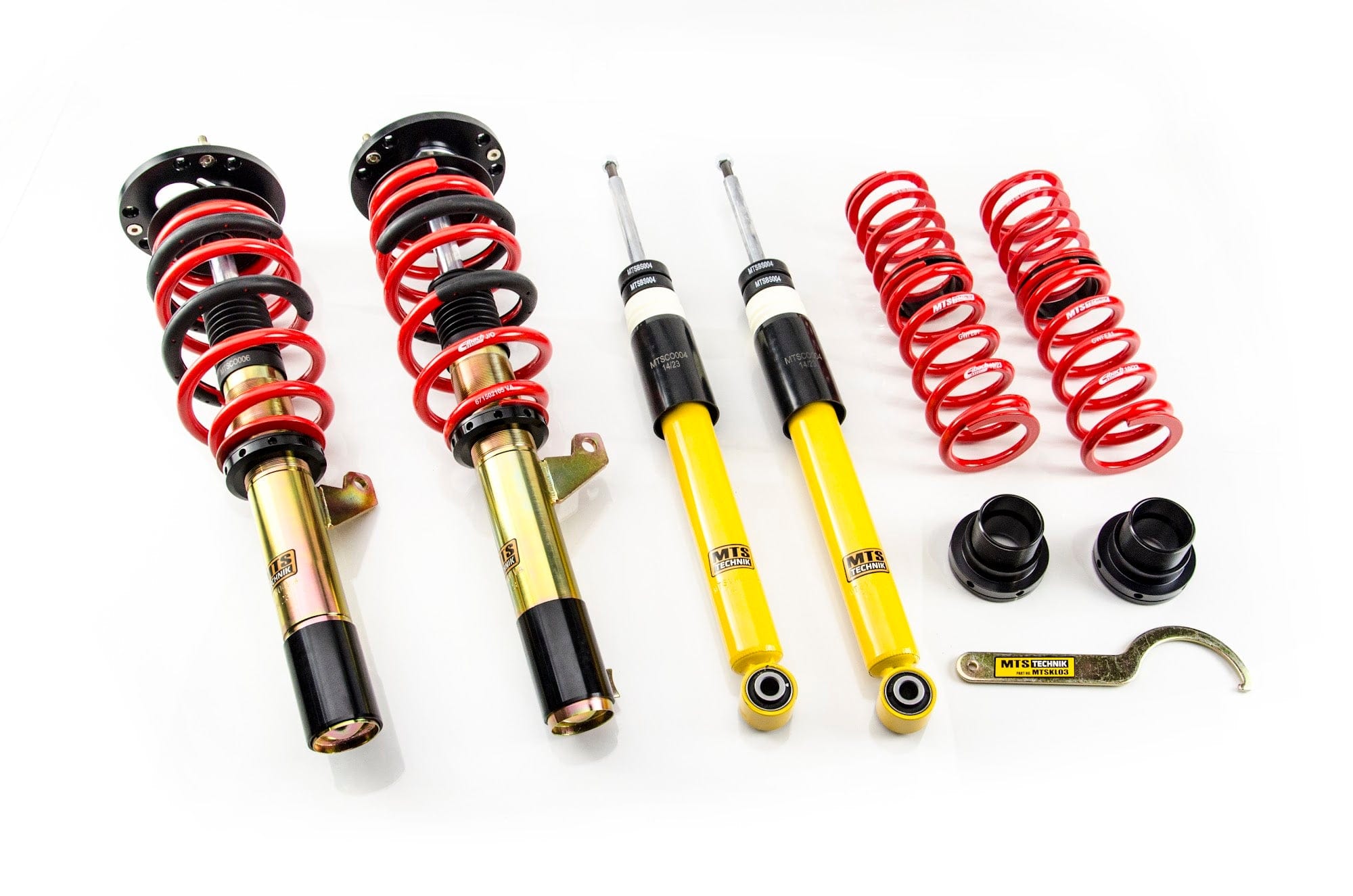 MTS Technik Street Series Suspension Coilover Kit (w/ Camber/Top Mount Front Axle) for 1998-1999 Audi A3 (8L) MTSGWVW109