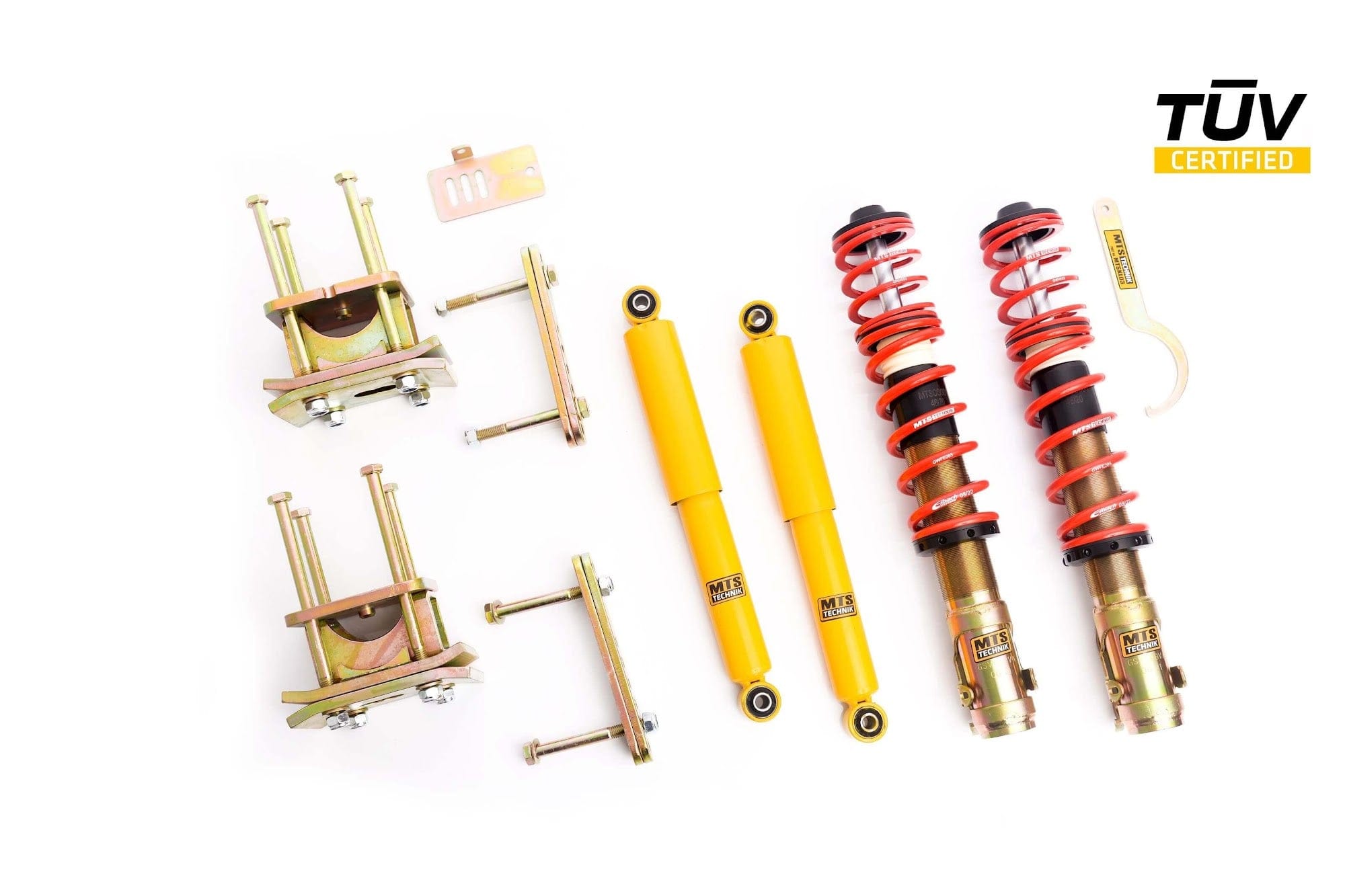 MTS Technik Street Series Suspension Coilover Kit (w/o Camber/Top Mount Front Axle) for 2013-2014 Volkswagen Beetle (A6) MTSGWVW58