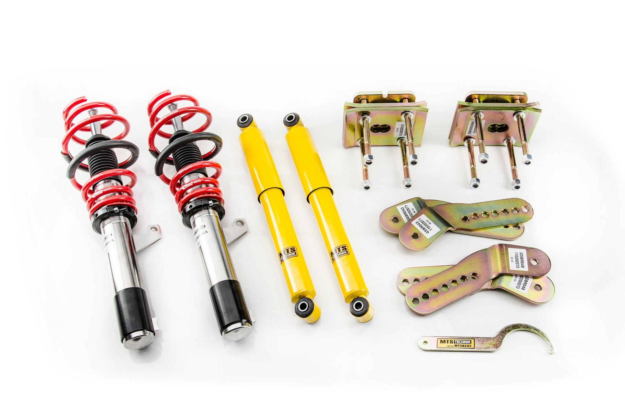 MTS Technik Street Series Suspension Coilover Kit for 2014-2020 Volkswagen Caddy MK4 (Typ 2K) XMTSGWVW49