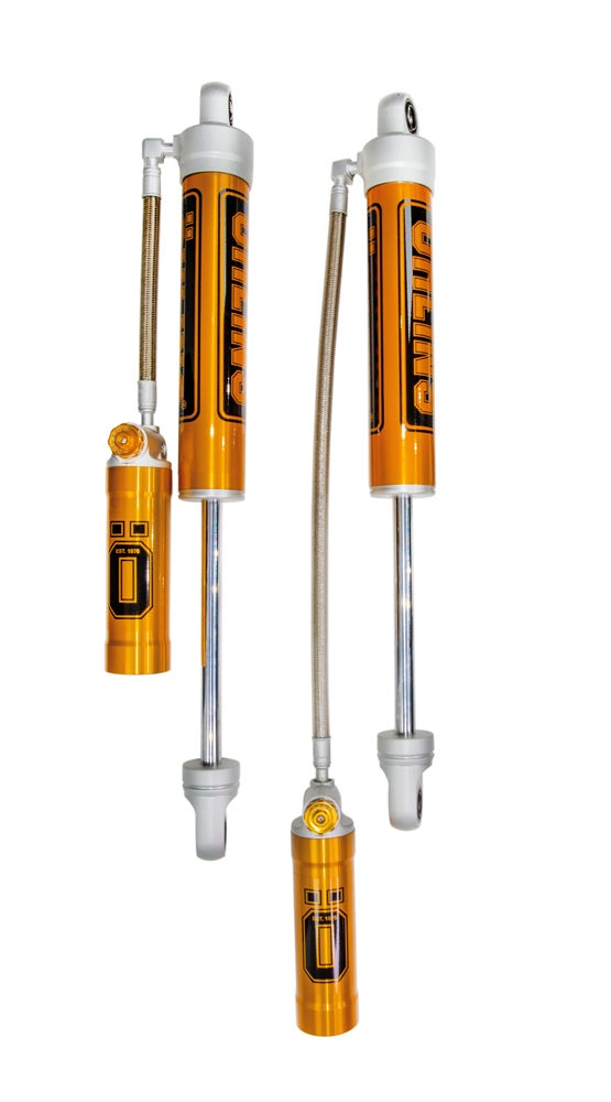 Ohlins Adventure shock absorbers for the Ineos Grenadier