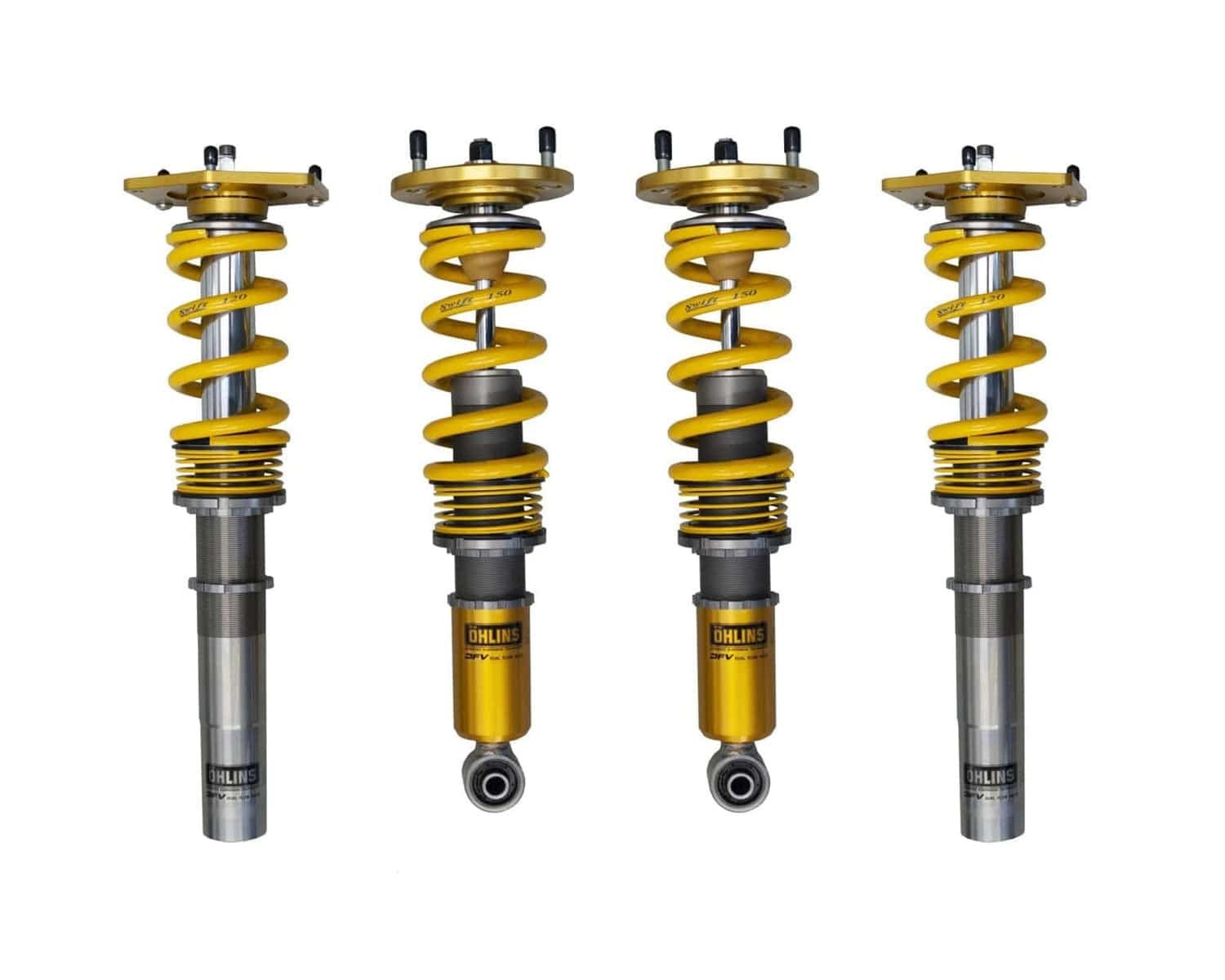 Ohlins Dedicated Track Coilovers - 1999-2004 Porsche 911 Carrera (996) POU MU10S1