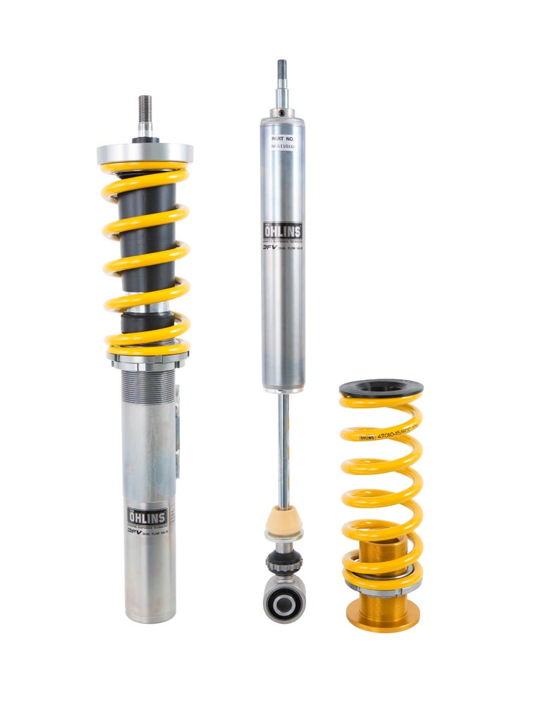 Ohlins Road & Track coilovers for the Volkswagen Golf R32