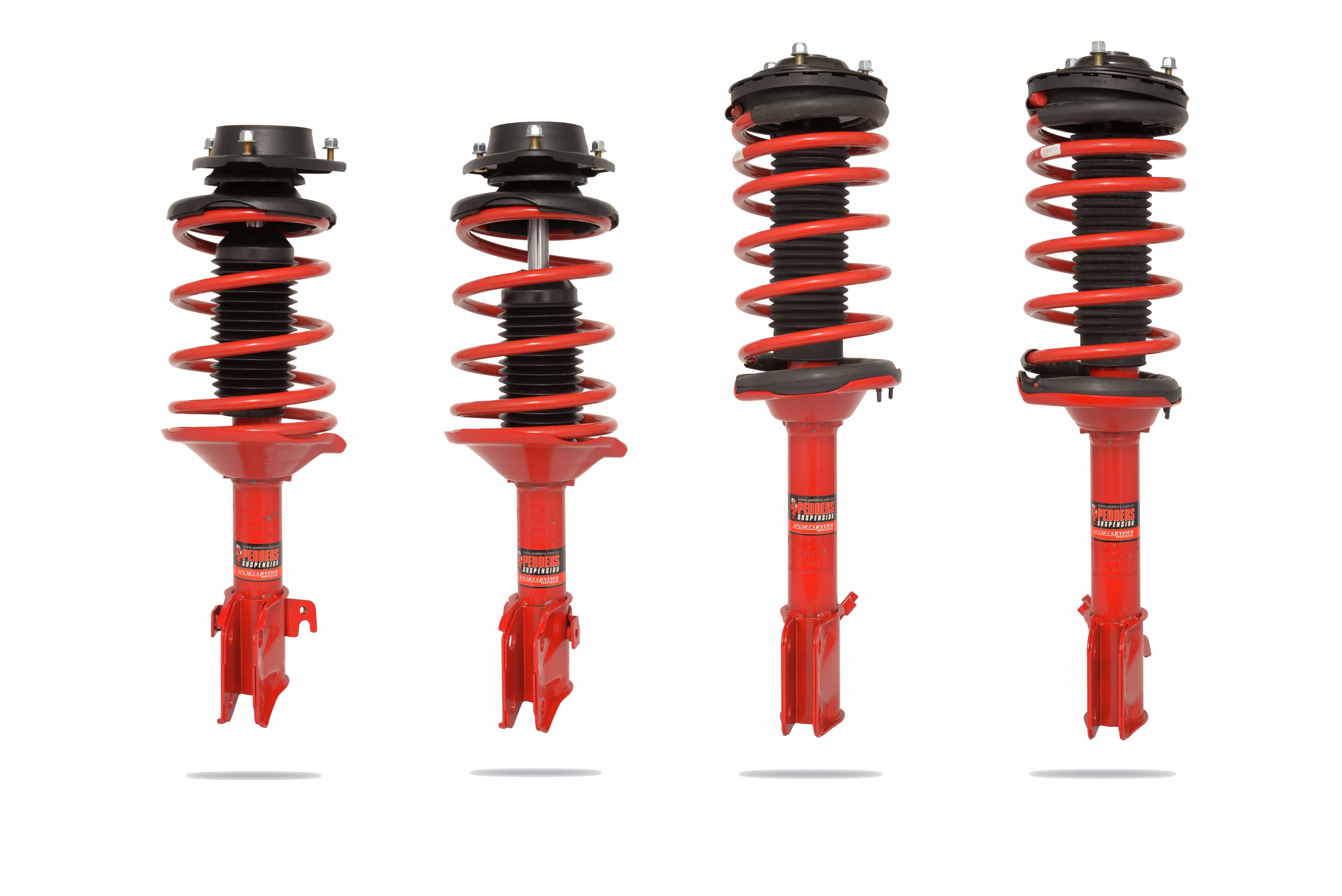 Pedders SportsRyder EZFIT Strut and Spring Kit for 2002-2007 Subaru WRX AWD (GD) PED-803035