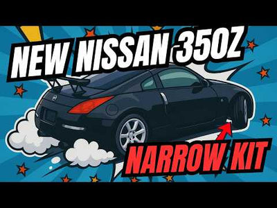 Wisefab Front Narrow Angle Lock Kit for 2003-2008 Nissan 350Z (Z33)