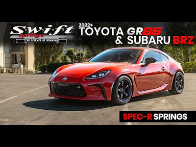 Swift Spec-R Lowering Springs for 2022+ Toyota GR86 (ZN8)