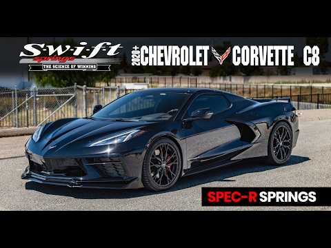 Swift Spec-R Lowering Springs for 2020+ Chevrolet Corvette (C8)