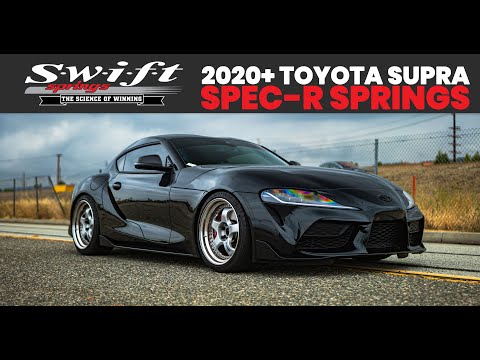 Swift Spec-R Lowering Springs for 2020+ Toyota Supra (A90)