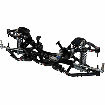 QA1 Front Coilover Conversion Kit - Single Adjustable, 650 lbs/in Rate - 1973-1974 Chevrolet C10 Pickup 52623-S650