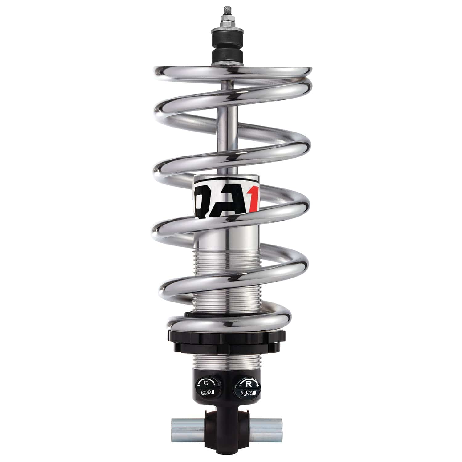 QA1 Front Pro Coilover Kit - Double Adjustable, with 1/2 in. Lower Eyelet Bushing, 375 lbs/in Rate - 1974-1978 Ford Mustang II MD302-08375